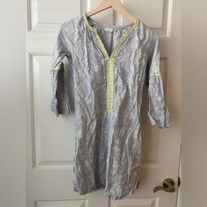 Linen spartina shift dress